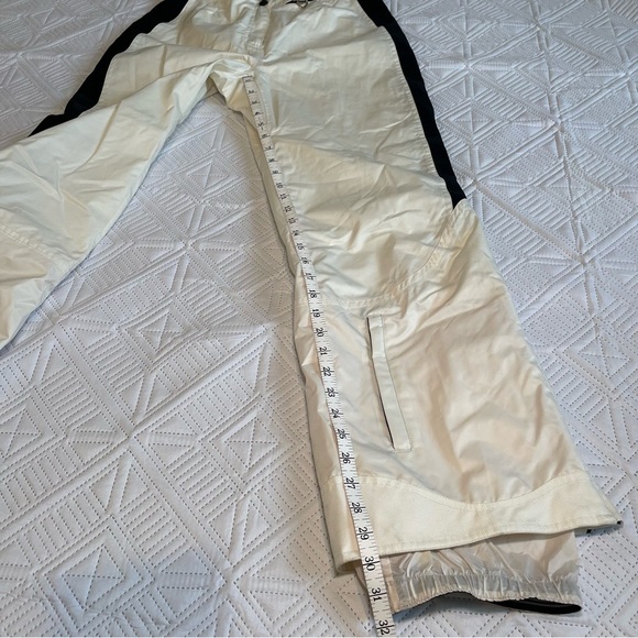 Obermeyer Ridgeline Insulated Ski Snowboard Winter Sports Pants White Size 8 - Picture 7 of 11